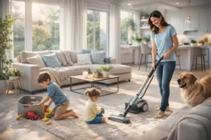 Healthy home after a residencial deep cleaning for Baywatcher Cleaning in Tampa.